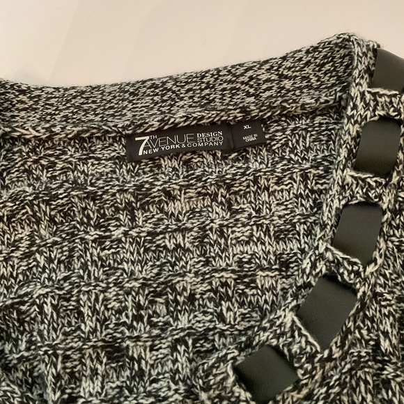 Womens 7TH Avenue Design Studio cardigan sweater - Picture 6 of 6